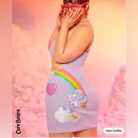 Carebear x Shein Dress - Picture 2 of 2